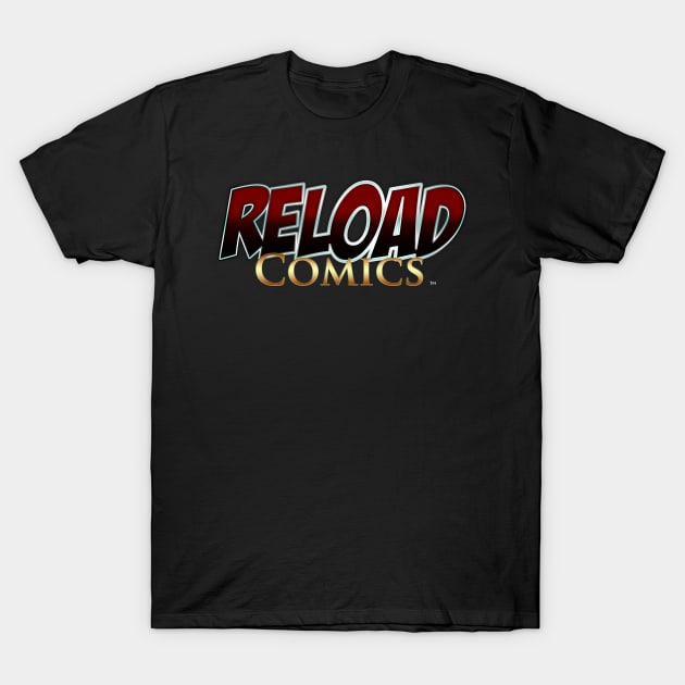 RELOAD COMICS - Logo T-Shirt by ReloadComics